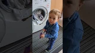 Helping with the washing 😀