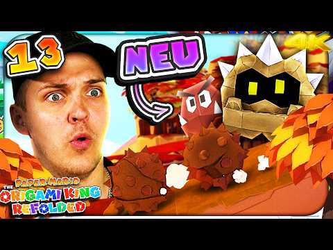Let’s Play Paper Mario: Origami King Refolded #13 👑 Dangerous Chestnut Valley