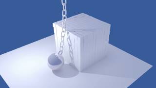 Blender Physics test - wrecking ball