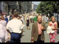 Оцифровка кинопленки 8 мм. Киев, Крещатик,  июль 1964 г.