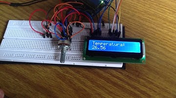 Projeto Arduino - Sensor de temperatura + display LCD