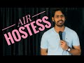 AIR HOSTESS | DKC | HARISH A TIWARI |STAND-UP COMEDY