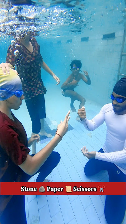 Underwater Game 🏊🏻‍♀️ Swimming Fun #swimmingpool #underwater #swim #fun