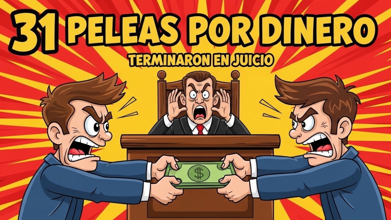 31 Peleas Ridículas por Dinero que Terminaron en Juicio