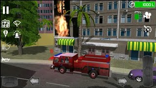 Fire Engine Simulator#games screenshot 2