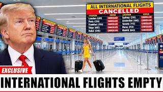 International Flights Are Empty While Domestic Flights Are Overcrowded — The Collapse of U.S. Travel