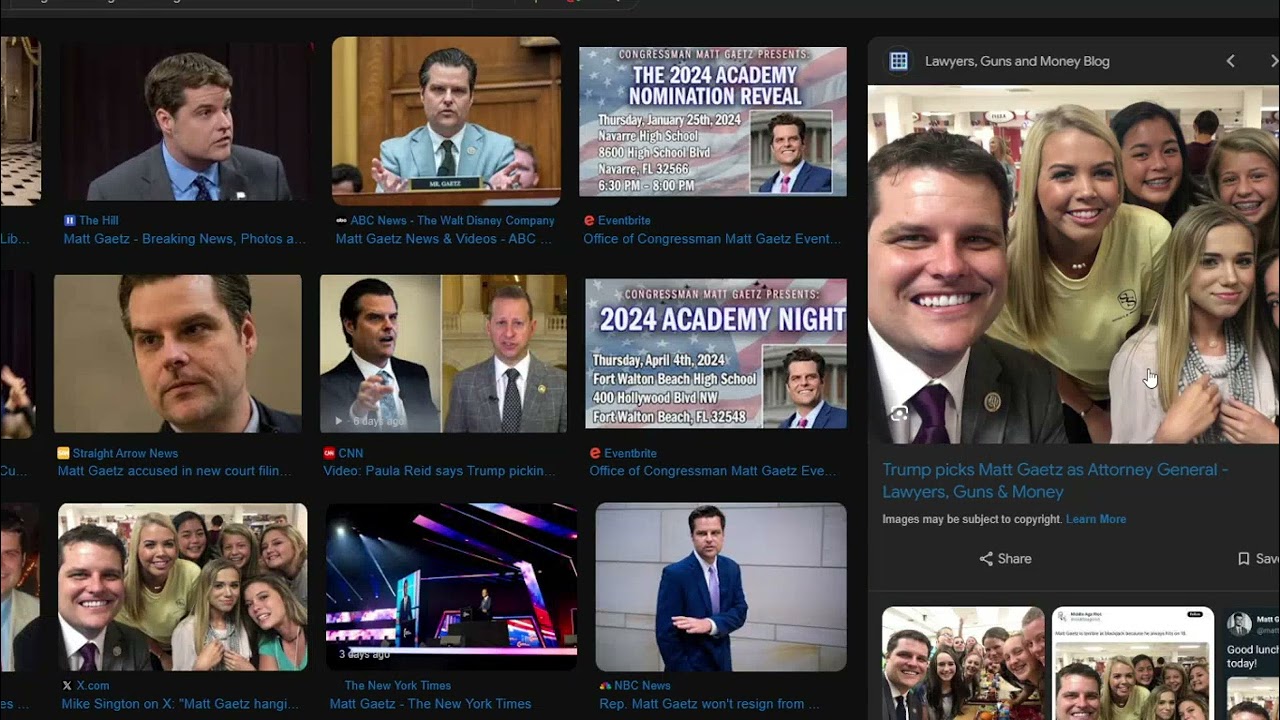 Matt Gaetz High School Lurker