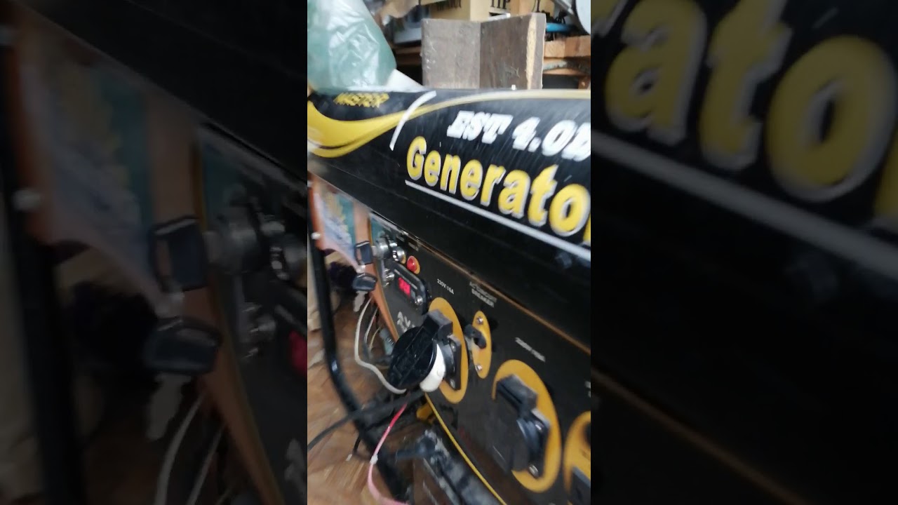 Ремонт бензогенератора - YouTube