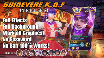 Guinevere KOF Athena Asamiya Skin Script Full Effects | No password | Patch Latest | Scyro Official