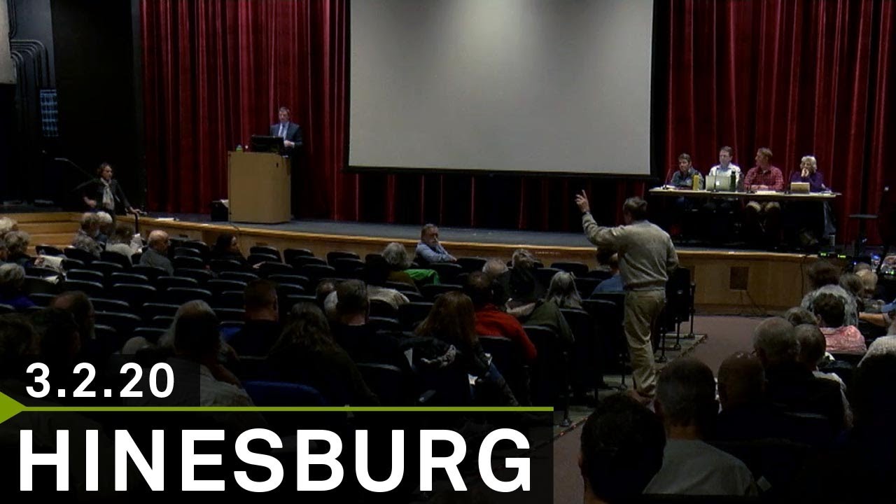 Hinesburg Town Meeting March 2, 2020 YouTube