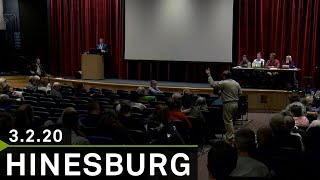 Hinesburg Town Meeting: March 2, 2020