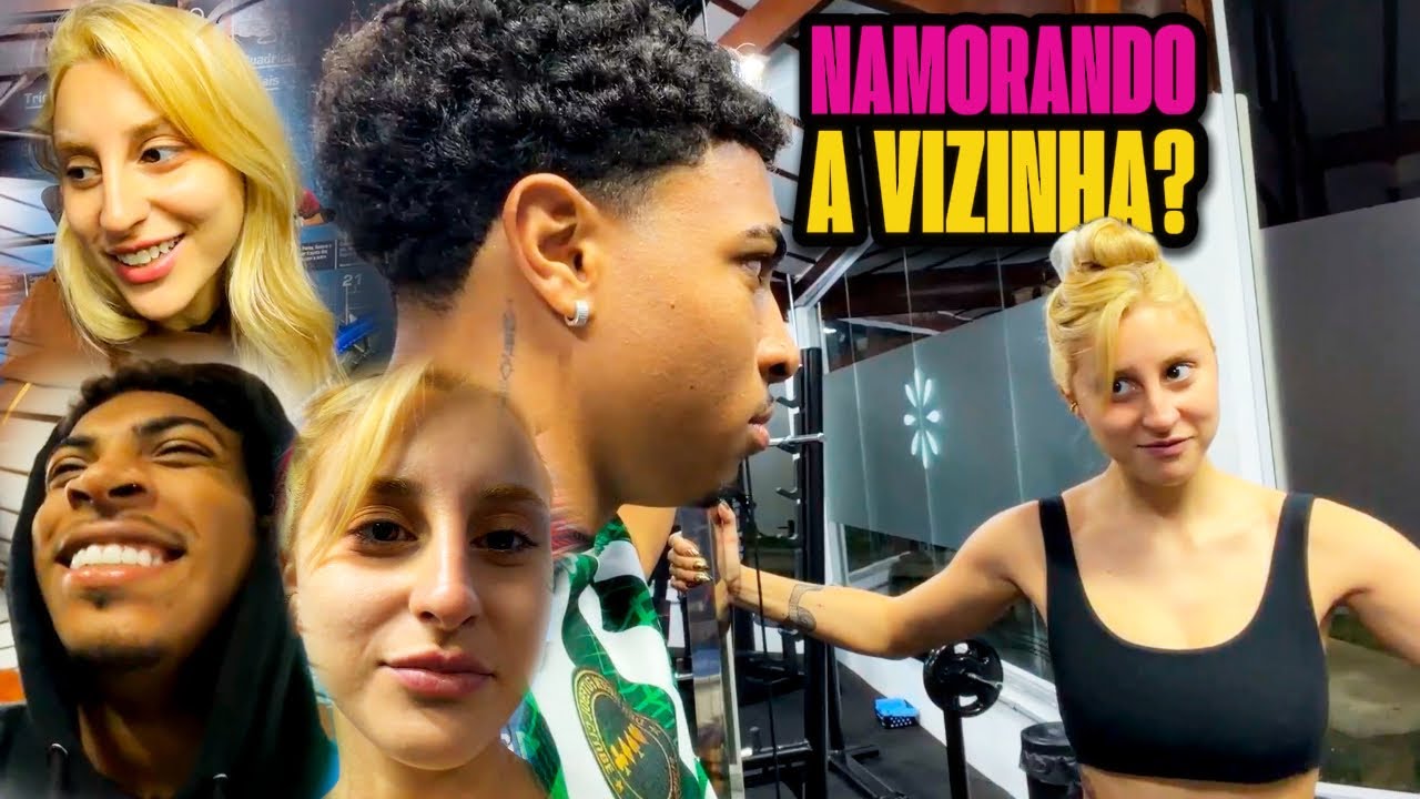 ZAGO TREINANDO COM SUA VIZINHA! QUEM É ESSA LOIRA?
