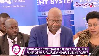 Okujjawo obwetengeredde bwa NGO Bureau: Bannakyewa bagama kya kukosa emirimu gyabwe