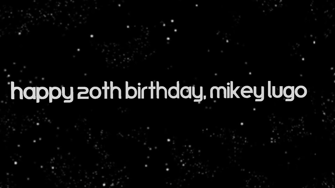 some highly psychedelic birthday gift for @Mikey Lugo