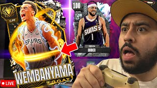 *LIVE* Opening New Packs for GOAT Victor Wembanyama and New Update in NBA 2K24 MyTeam