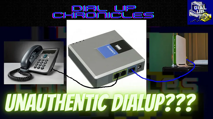 Dial Up Internet Using a VoIP Box!