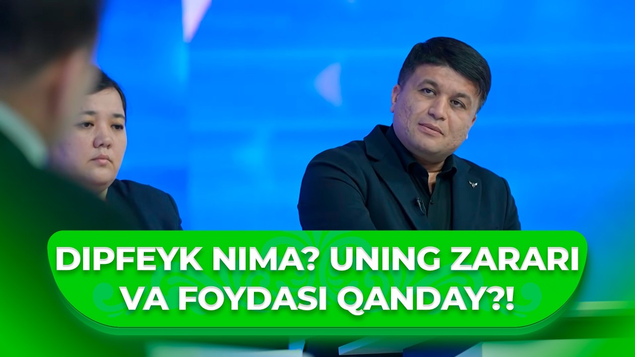 Dipfeyk nima? Uning zarari va foydasi qanday?! I ROSTINI AYTING (03.03.2026)