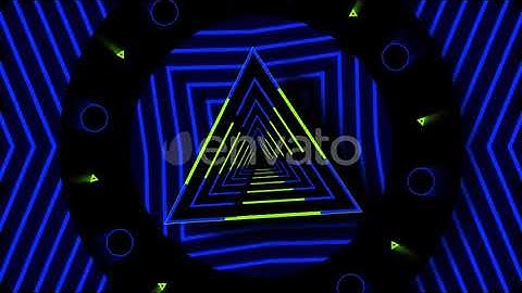 Triangle VJ Loop | Motion Graphics - Videohive template