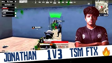Jonathan 1v3 TSM FTX | Team TAPA TAP vs TSM FTX | Team TAPA TAP Dominate TSM FTX