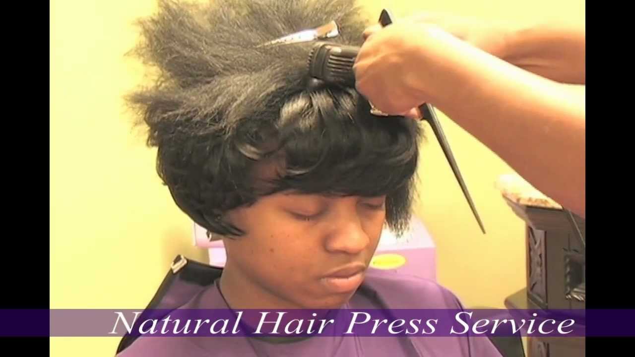Nouritress Salon Annual Natural Hair Steam Event Youtube