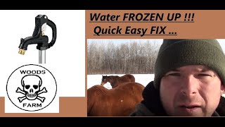 Fix a Frozen Water Hydrant