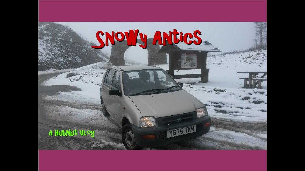 Vlog: Perodua Nippa in the snow - YouTube