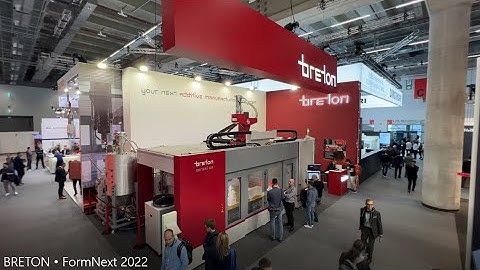 BRETON Machine Tools •  FormNext 2022