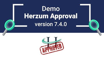 Approval V.7.4.0 Tutorial
