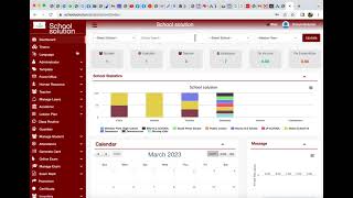 School Solution Dashboard & Theme System - (School Management Application) 2023 , Faster & Easy