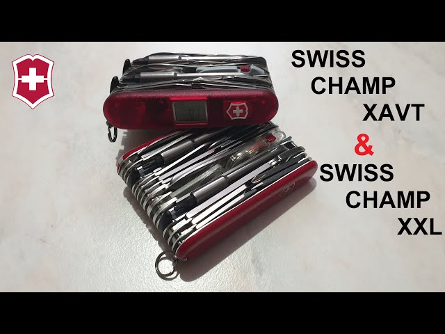 Navaja suiza de $100 vs.copia de $5 - Revisión Victorinox Swiss Champ