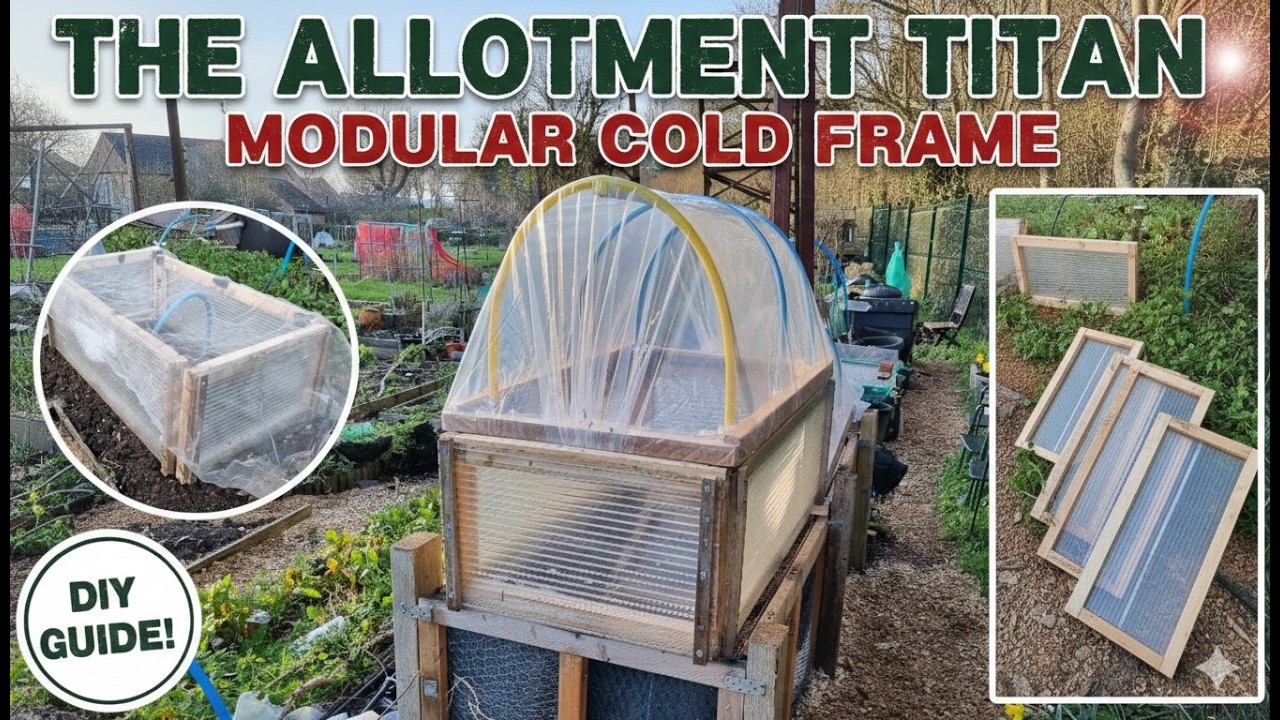 The Allotment Titan: How to Build the Ultimate Modular Cold Frame (Step-by-Step)coldframe