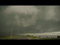 DashCam: Cordova, NE Tornado &amp; collapsing utility poles May 11, 2014