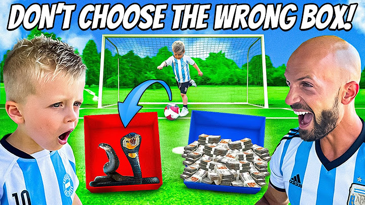 DON’T Choose The WRONG Box! FOOTBALL CHALLENGE!