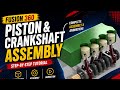 🔧 Piston Crank Assembly &amp; Animation in Fusion 360 | Beginner Friendly Tutorial