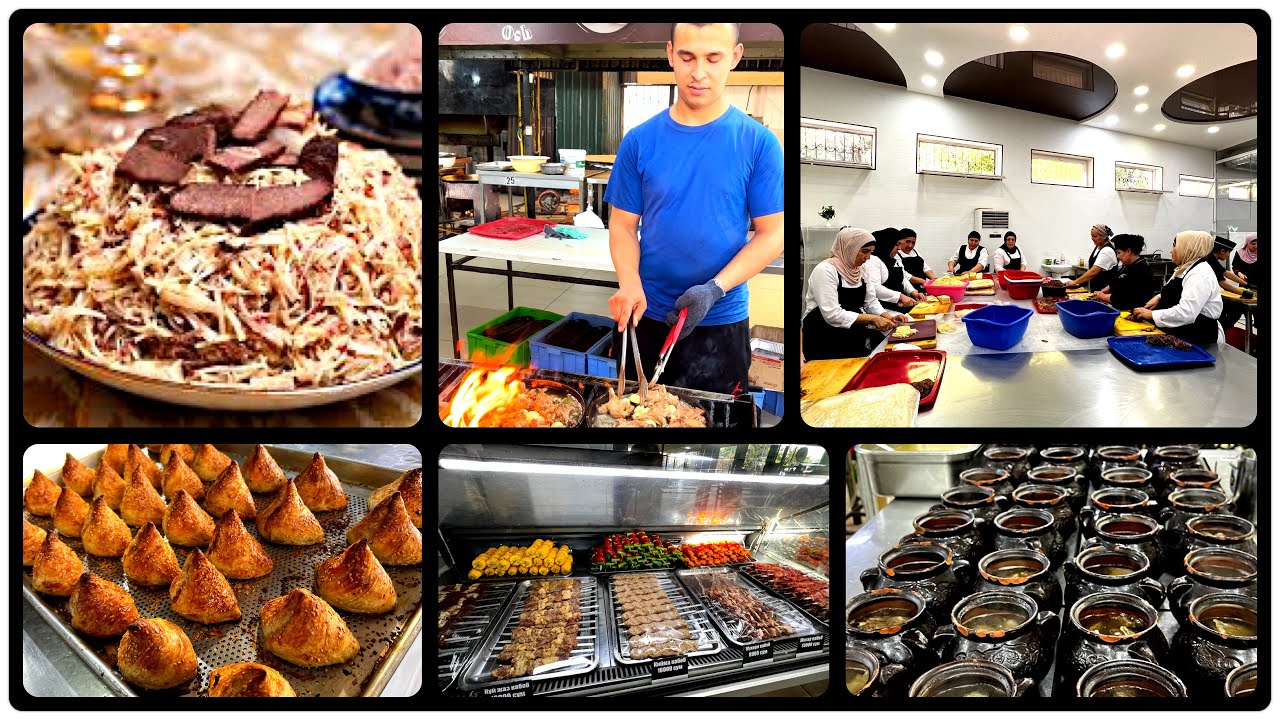 The Best Food in Tashkent.  Где поесть  шашлык в Ташкенте-Кольцевая автомобильная Fayz cafe.