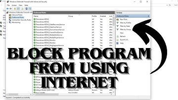 How to Block Program From Accessing Internet Windows 10/11