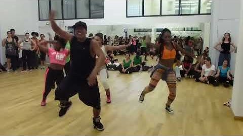 Thumbnail of reggae dancehall by Stephane maillot et SOKREEP Aidonia ft dj gil "grip me" workshop  october Paris