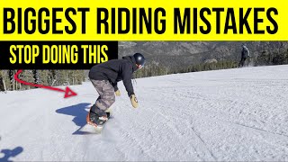 The biggest Snowboarding Mistakes You’re Making Right Now | 4k
