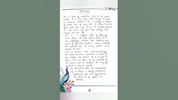 sessional work of reading and reflecting on text (book summary )