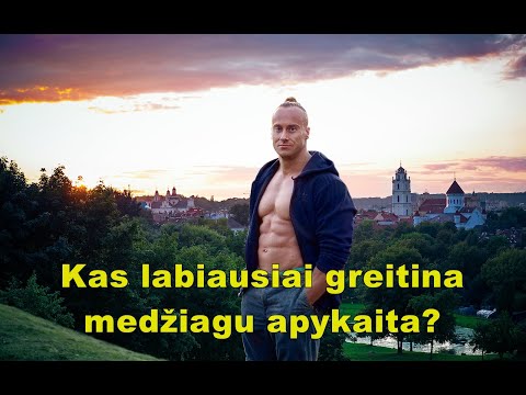 Video: Geriausi Būdai Pagreitinti Medžiagų Apykaitą