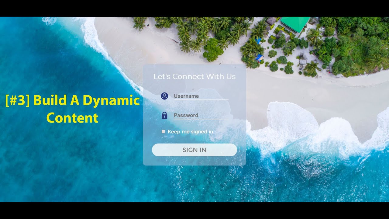 Build A Dynamic Content