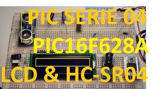 Hi LCD & Ultrasonic HCSR04!!! PIC16F628A - 04 #picSerie