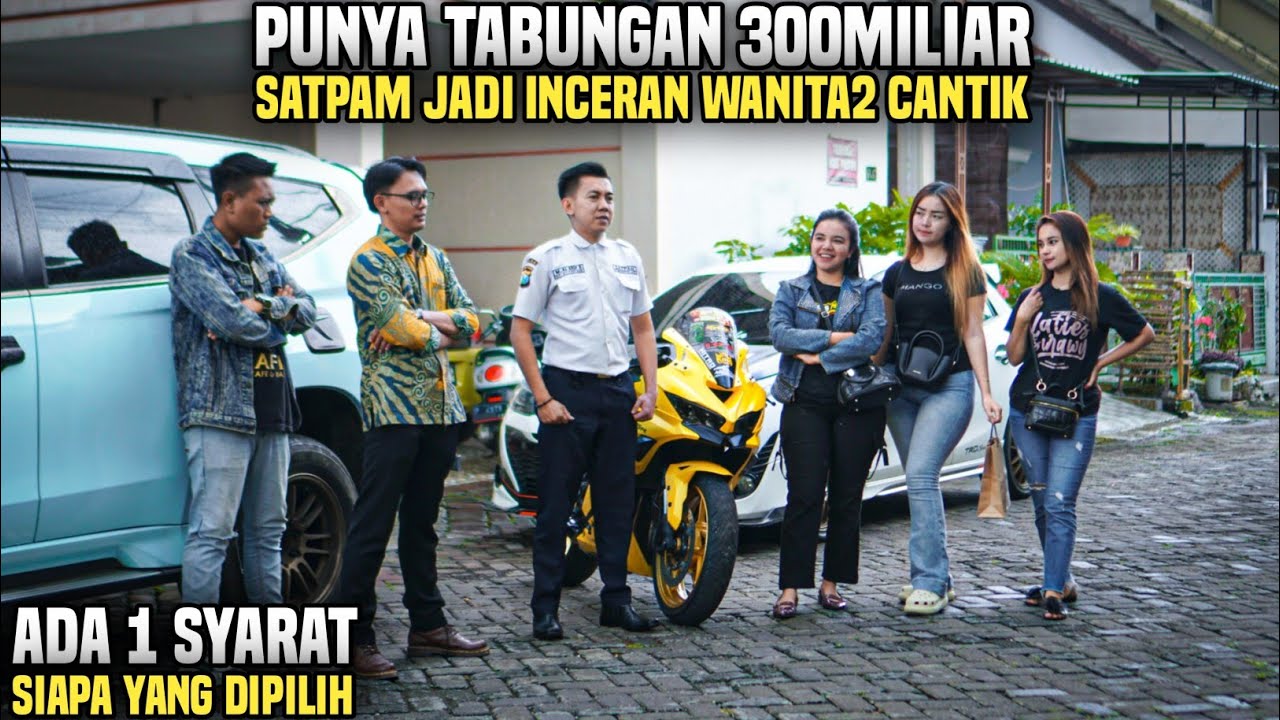 SEORANG SATPAM PUNYA TABUNGAN 300 MILLIAR JADI INCERAN WANITA2 CANTIK!! Terbongkar ternyata..