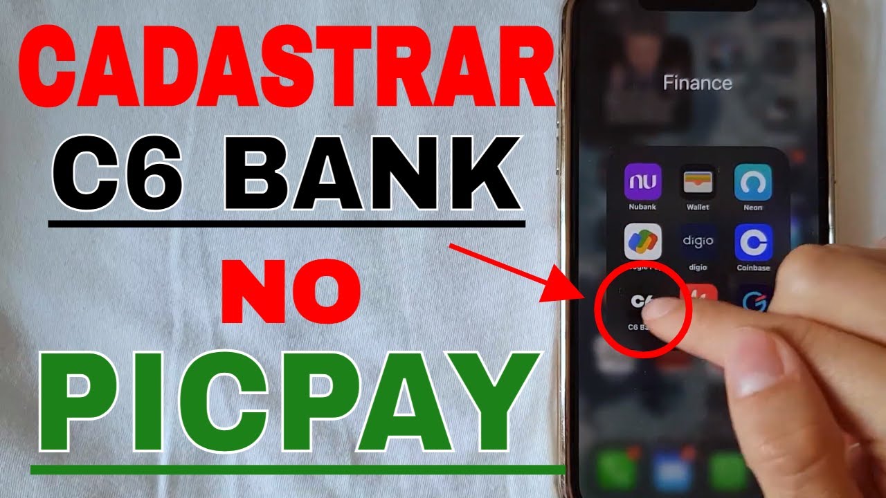 🔴 Como Cadastrar Conta C6 Bank No Picpay 🔴 - YouTube