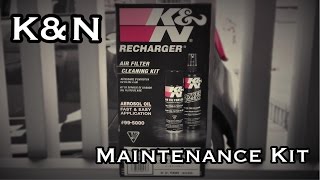 K&Nメンテナンスキットでエアフィルター完全復活!! / K&N Air Filter Cleaning Accessories