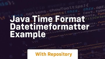 java time format datetimeformatter example
