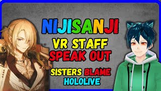 Nijisanji: VR staff speaks out, blame hololive, Quinn words