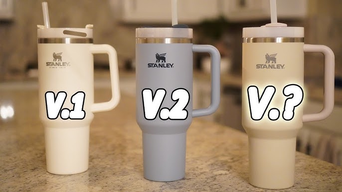 2022 NEW] V2 Stanley Quencher H2.0 Flowstate™ Tumbler - Silent Comparison 