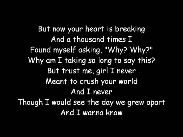 Chris Brown - Say Goodbye with lyrics class=