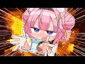 【手描き】おかゆ先輩に水色の縞パンを履いてほしいと要望され、内緒で履いて本人に会いに行く博衣こより【博衣こより/猫又おかゆ/ホロライブ/切り抜き漫画】